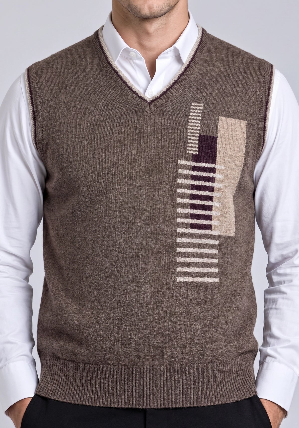 100% Lambswool Sleeveless