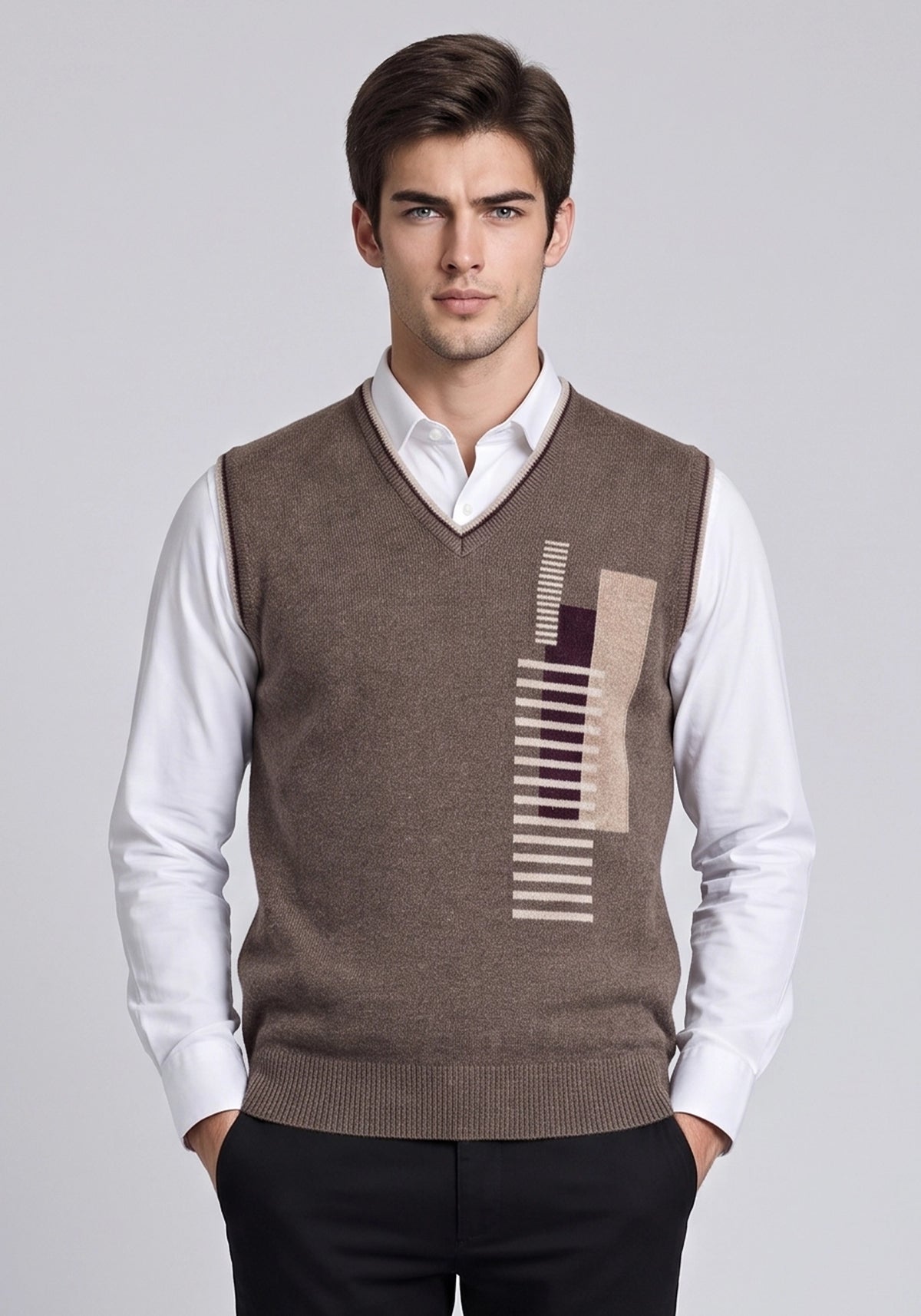 100% Lambswool Sleeveless