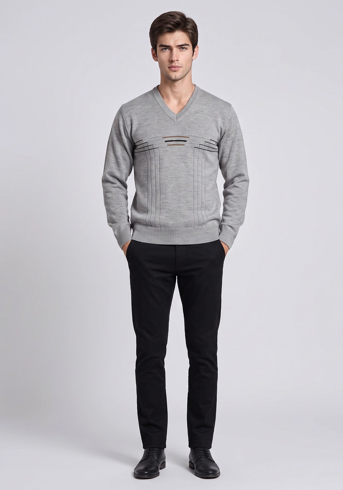 Wool Blend Camel Mix Pullover