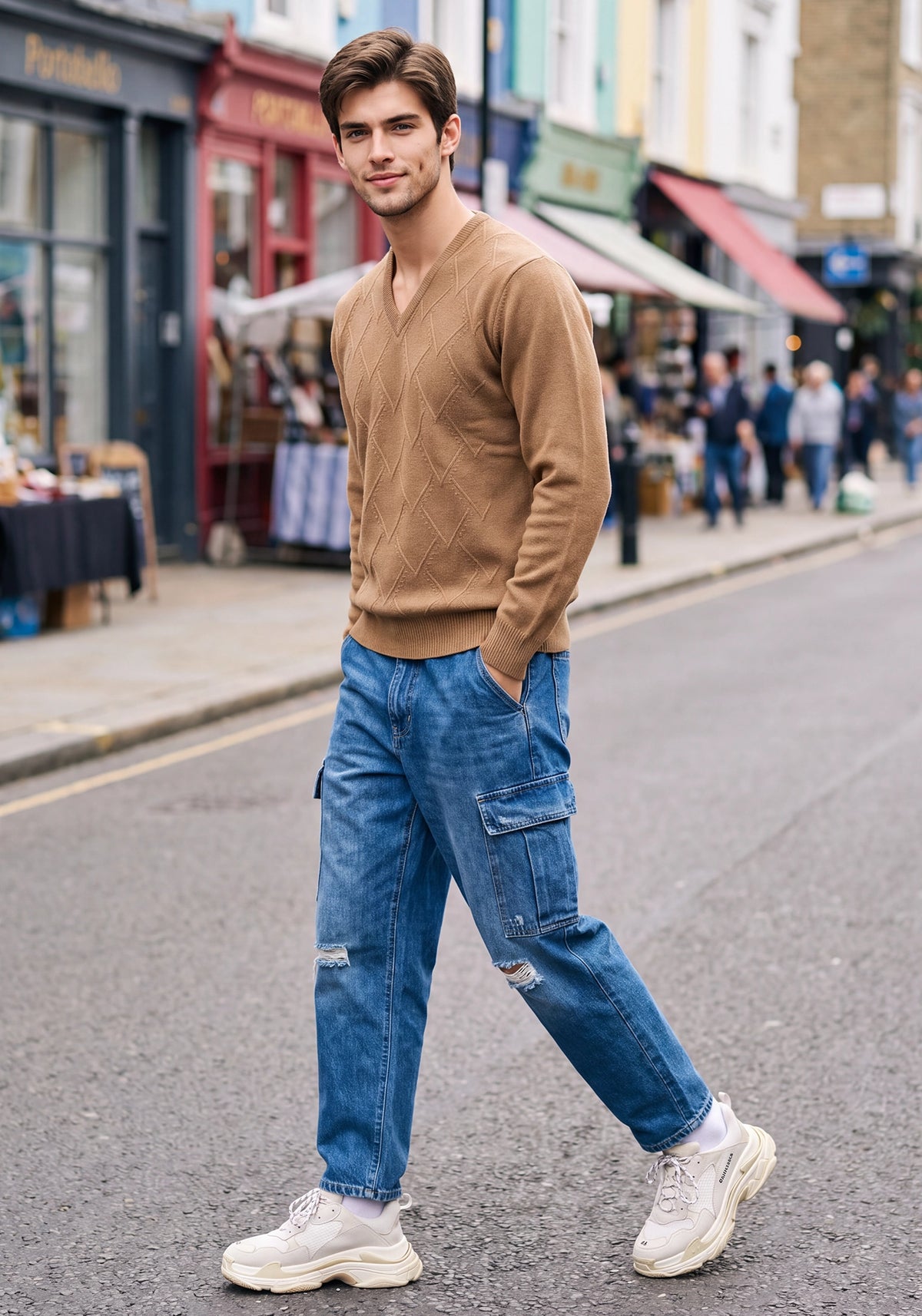 100% Lambswool Lt Vicuna Pullover