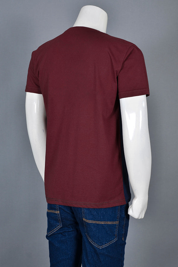 Cotton Round Neck T-Shirt