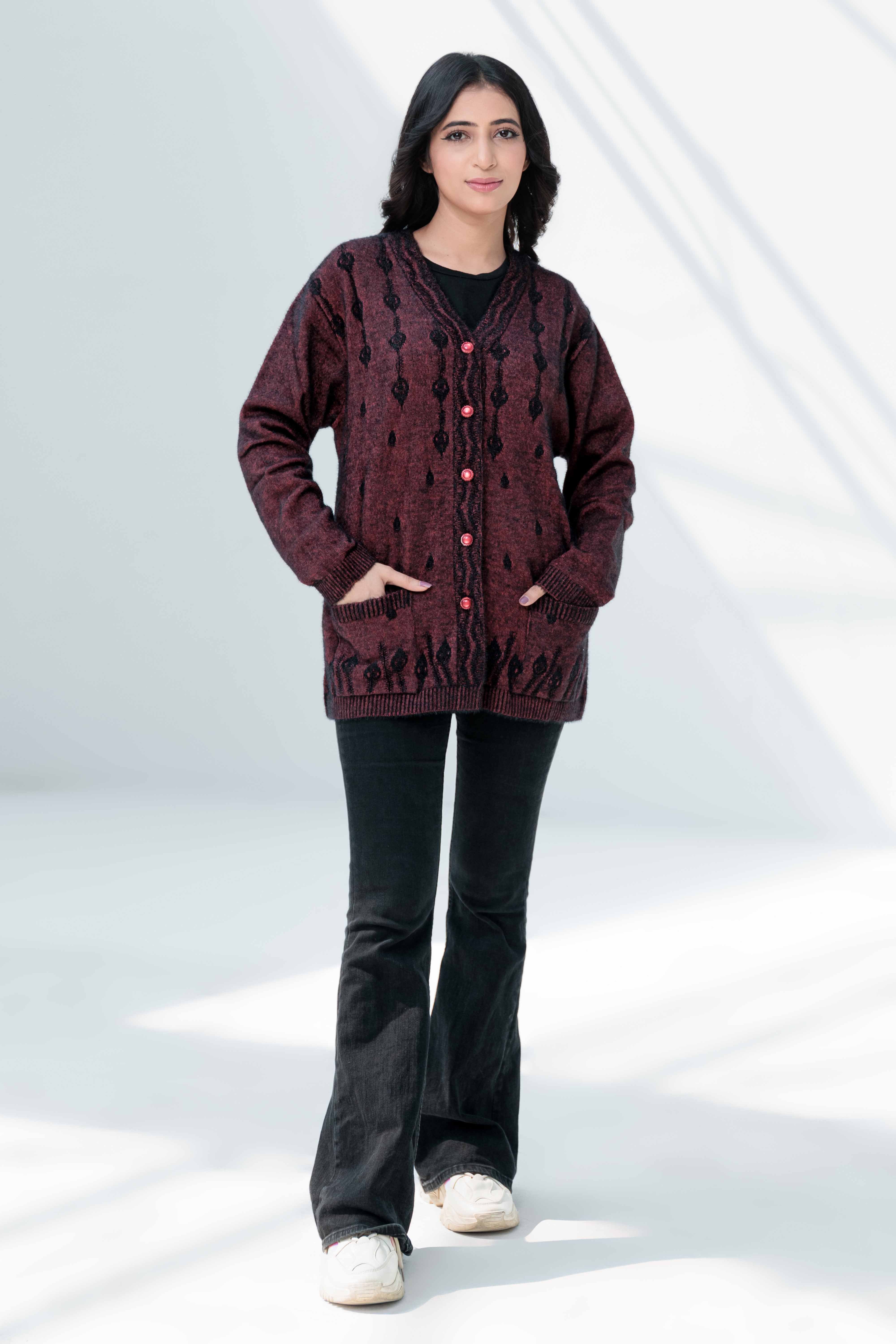 Soft Acrylic Wool Cardigan
