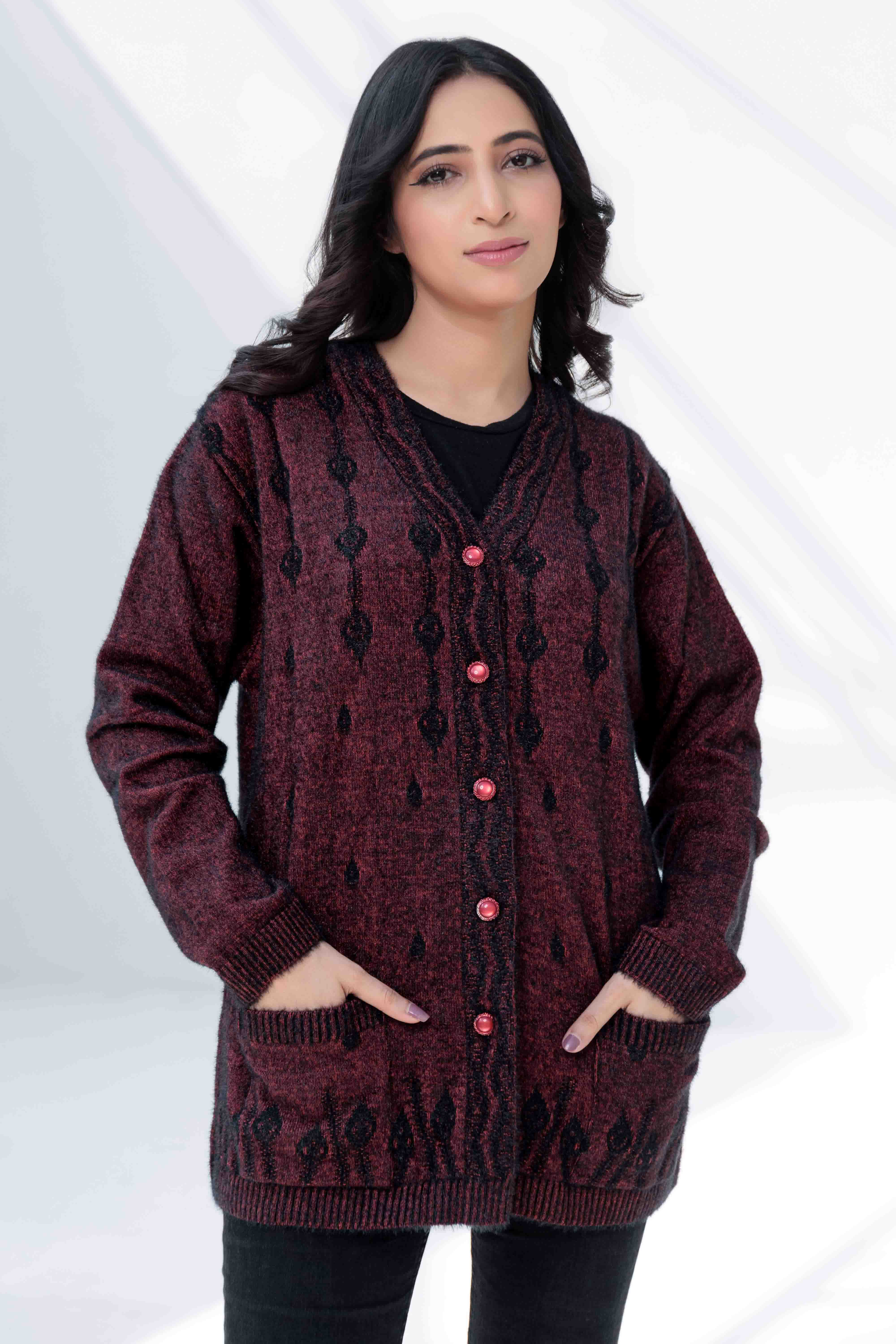 Soft Acrylic Wool Cardigan