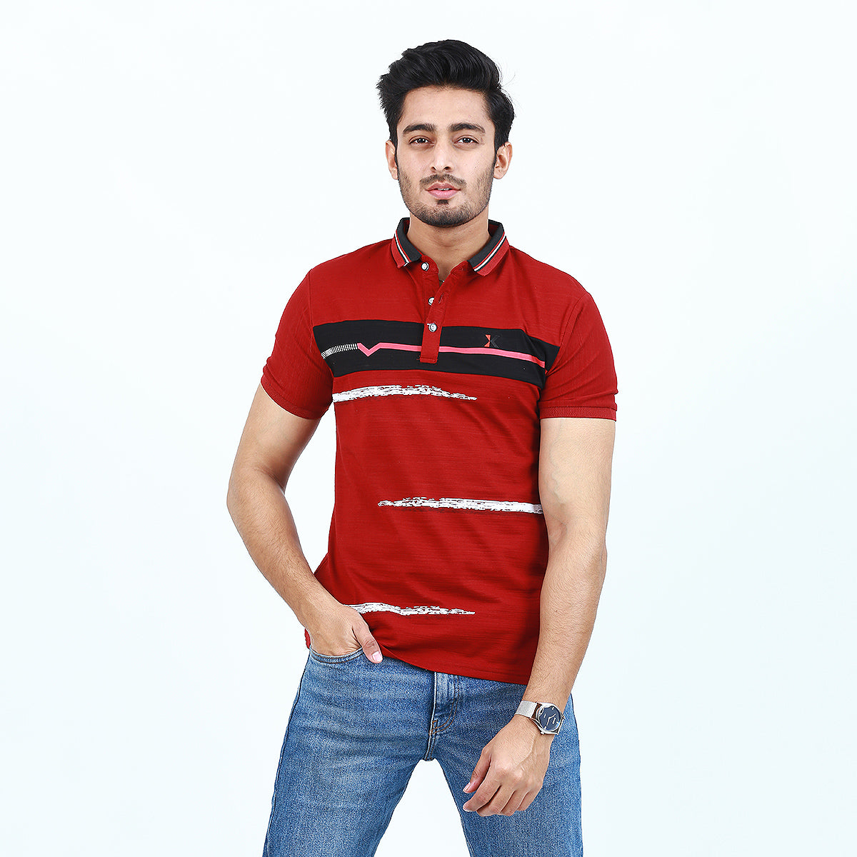 Cotton Polo T-Shirt