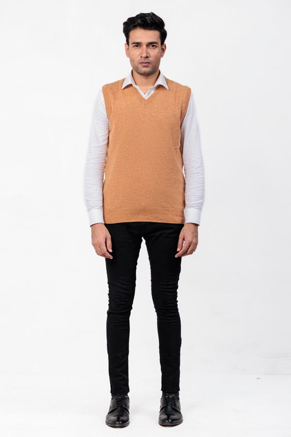 100% Lambswool Plain Sleeveless