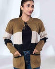 Soft Acrylic Wool Open Coat