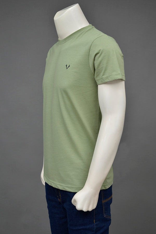 Cotton Round Neck T-Shirt