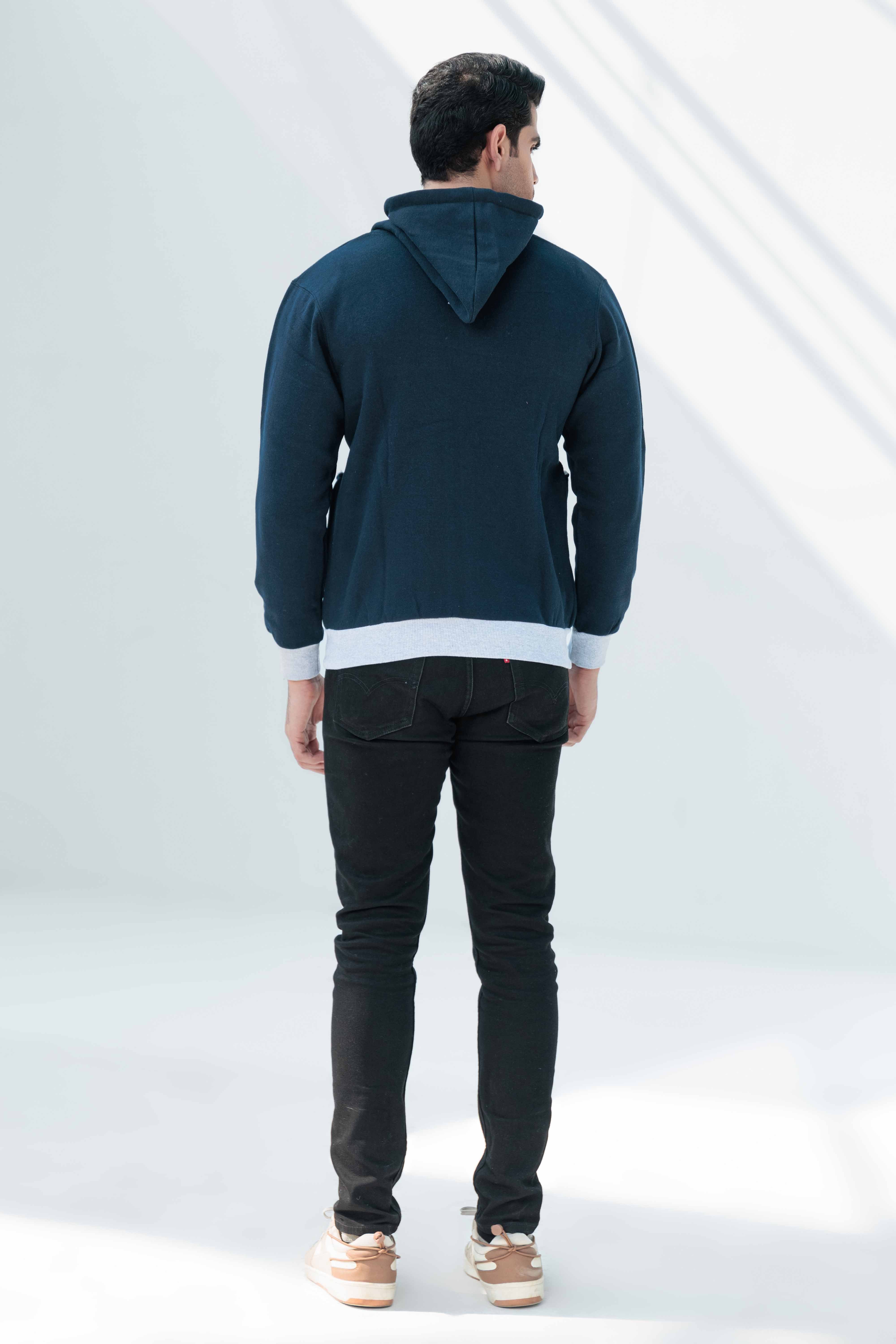 Fleece Jacket With Hoodie