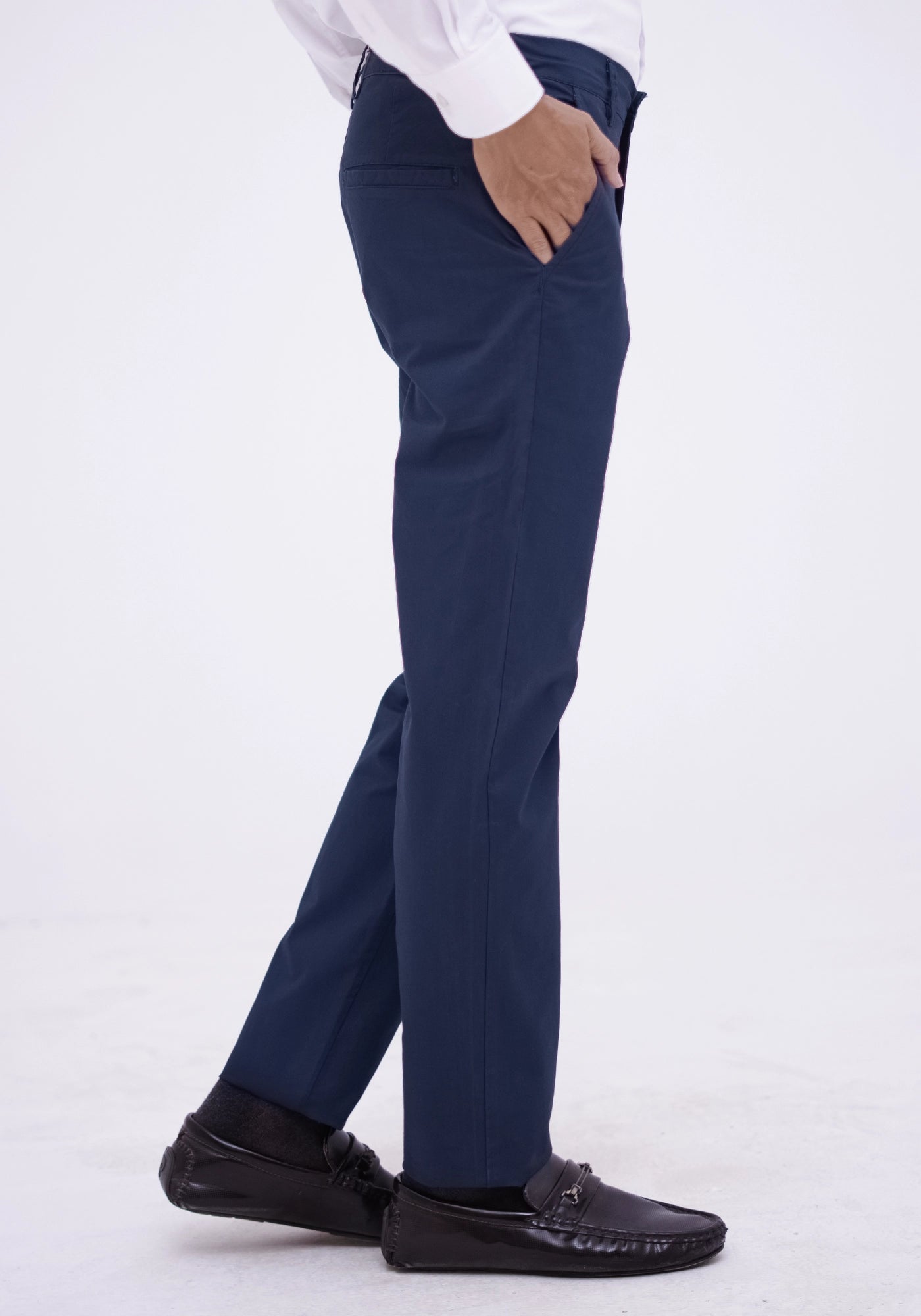 Fine Twill Fabric Khaki Pants