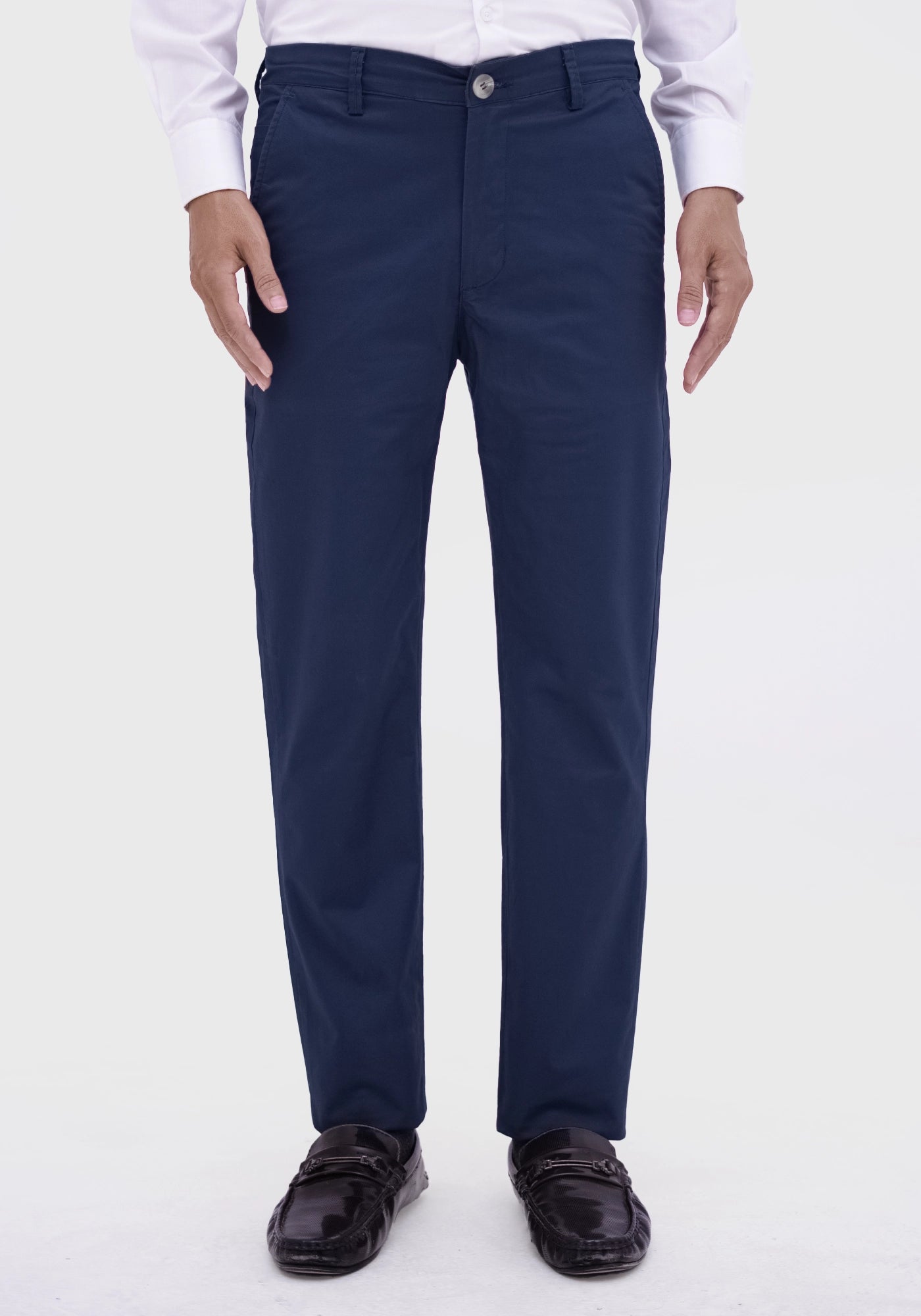 Fine Twill Fabric Khaki Pants