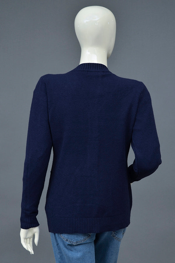 Acrylic Wool Cardigan