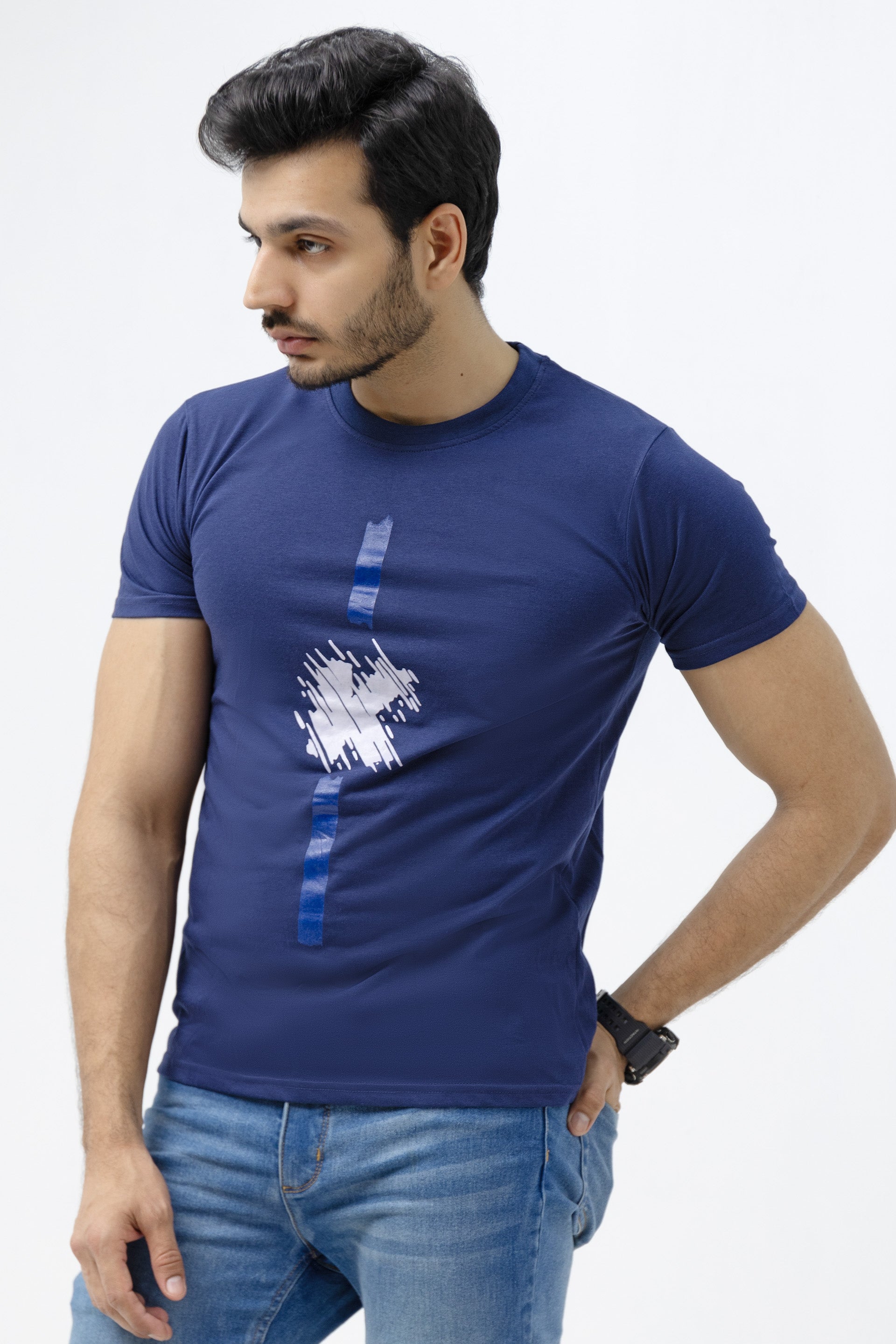 100% Cotton Round Neck T-Shirt