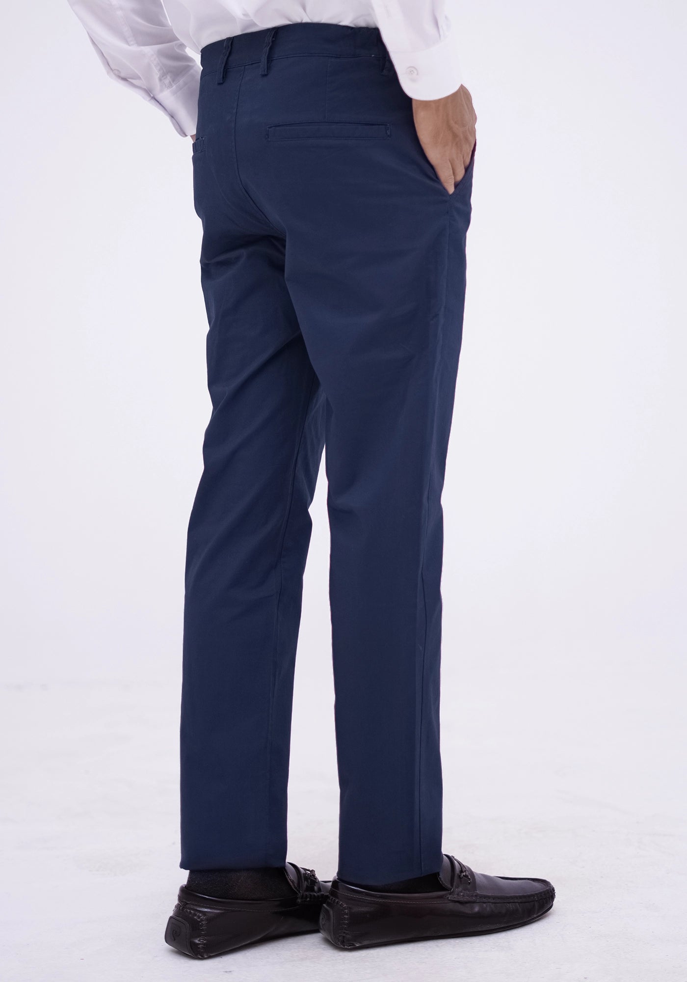 Fine Twill Fabric Khaki Pants