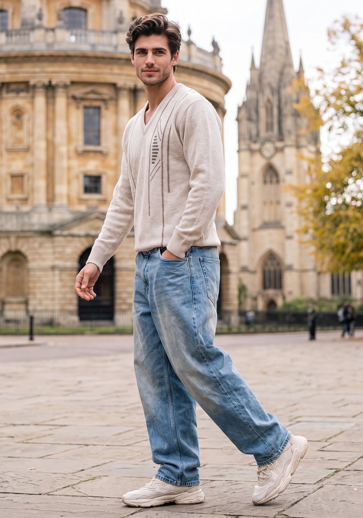 100% Lambswool New Linen Pullover