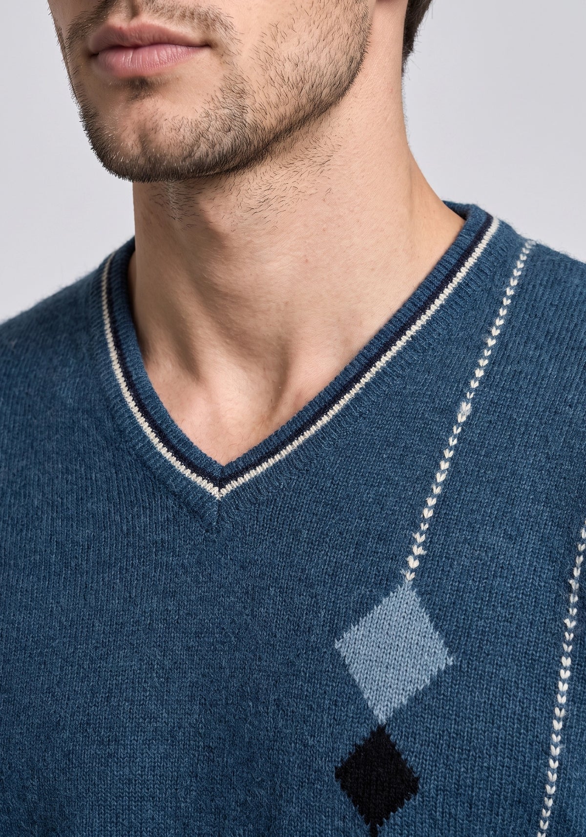 100% Lambswool New Petrol Pullover