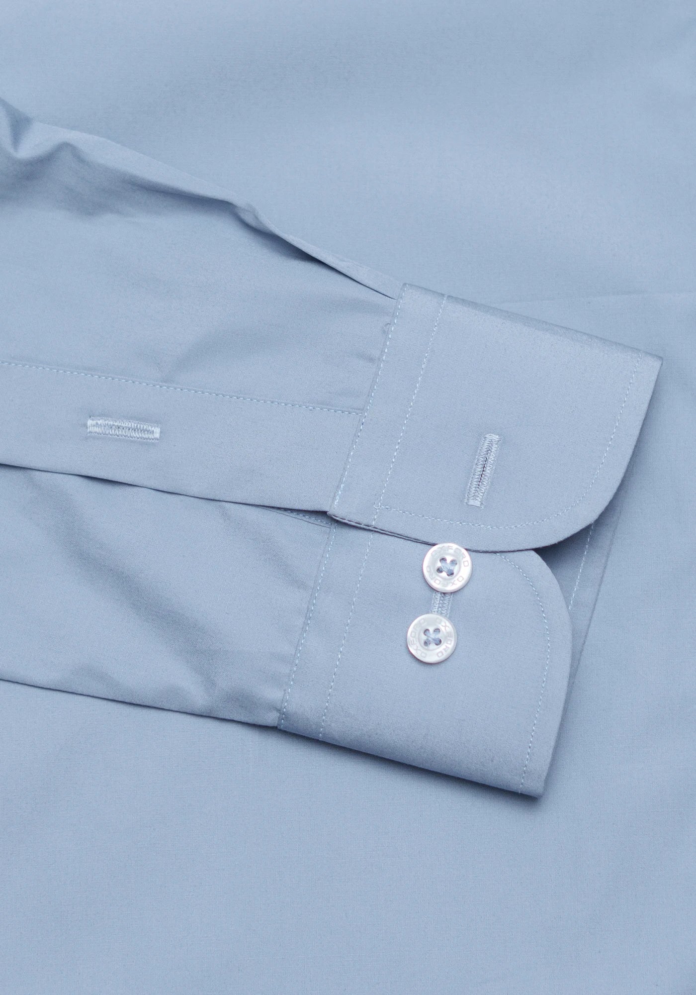 100% Cotton Plain Light Blue Formal Shirt