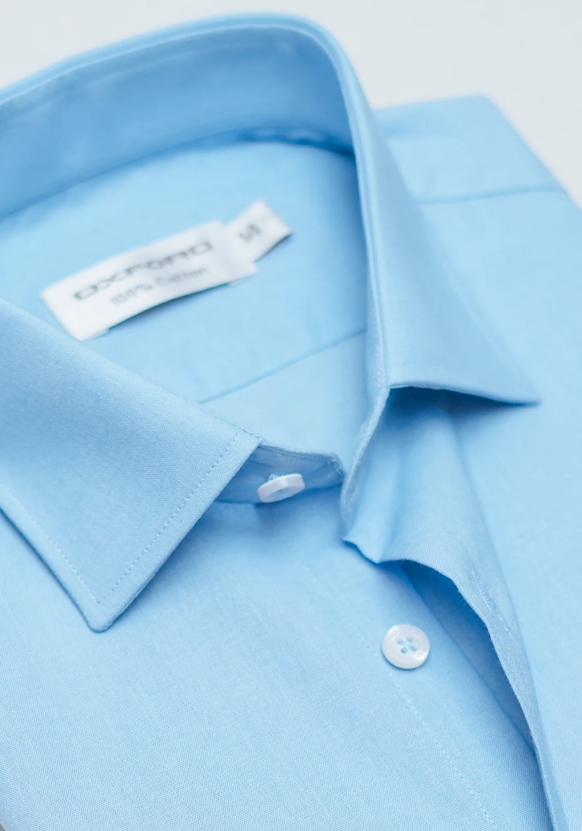 100% Cotton Sky Blue Formal Shirt