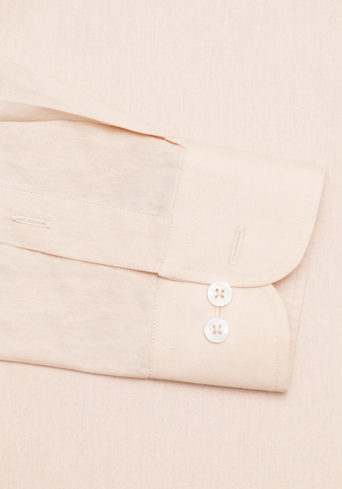 100% Cotton Peach Formal Shirt