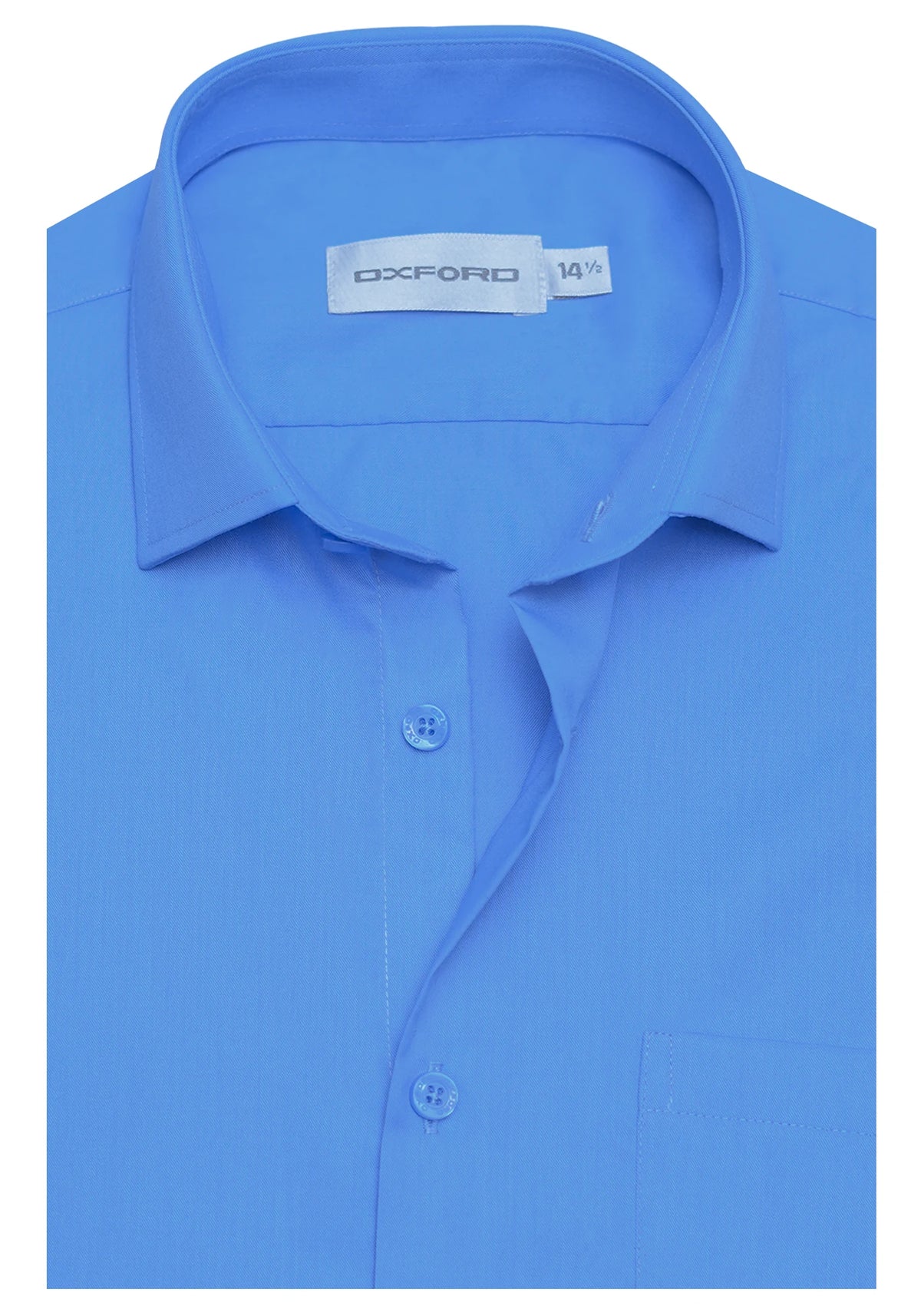 CVC Blue Plain Formal Shirt