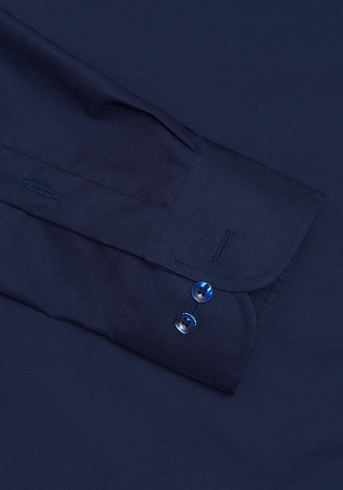 CVC Navy Blue Plain Formal Shirt
