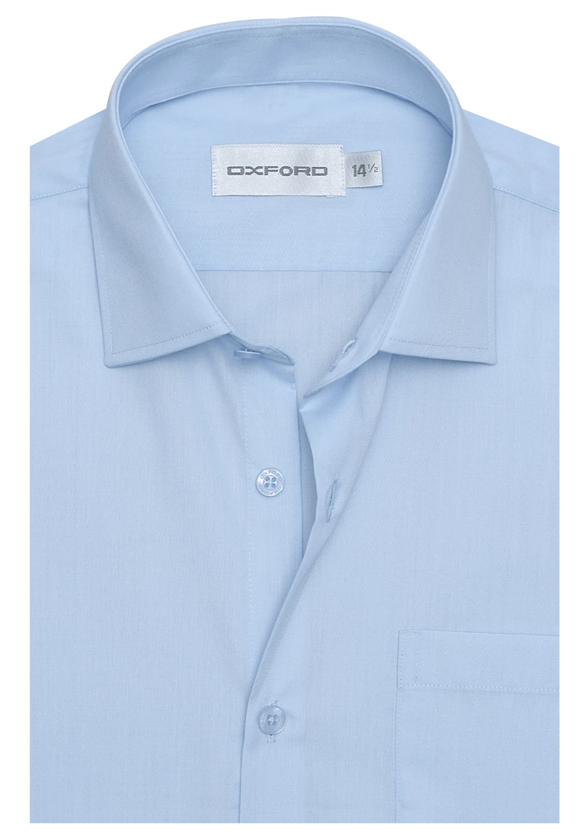 CVC Sky Blue Plain Formal Shirt