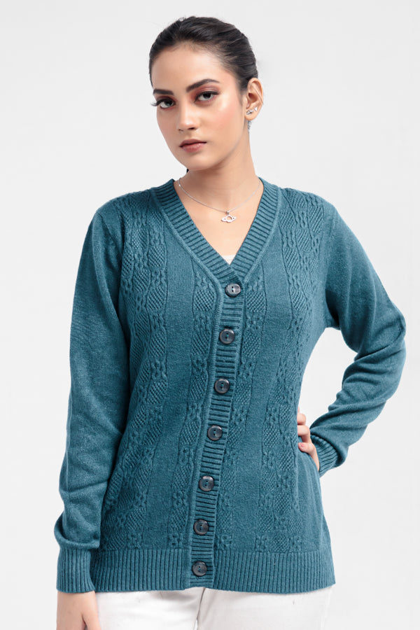 Acrylic Wool Cardigan
