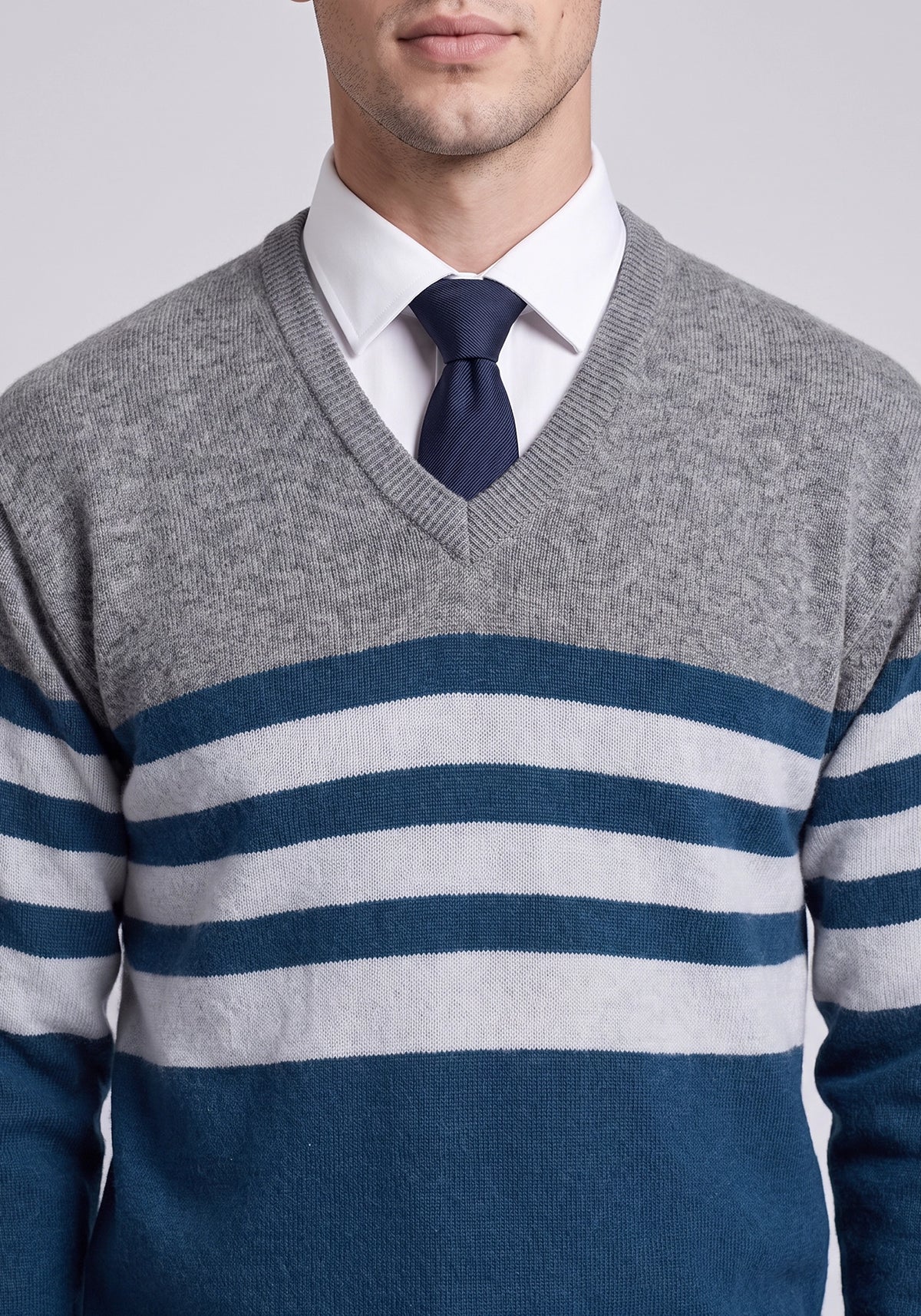 100% Lambswool Petrol Pullover