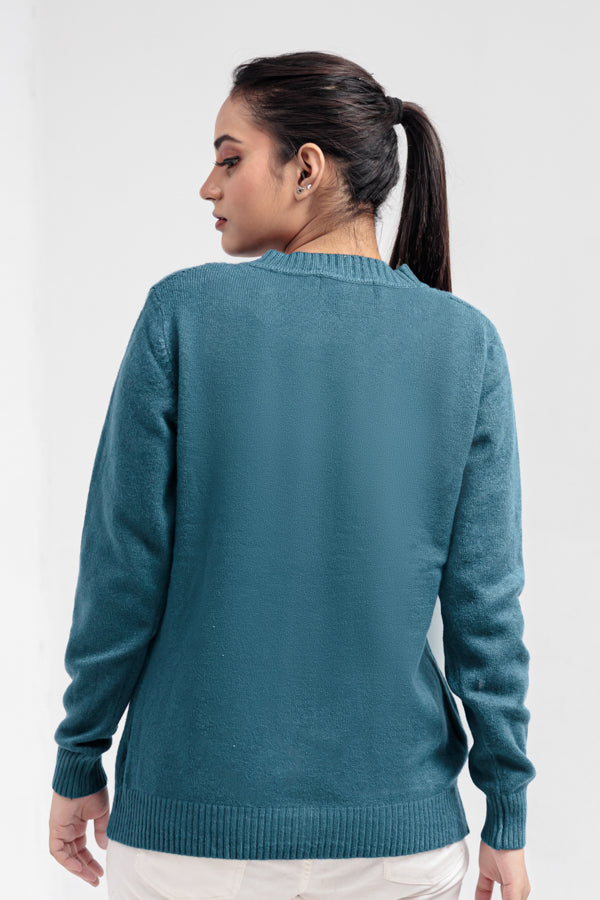 Acrylic Wool Cardigan
