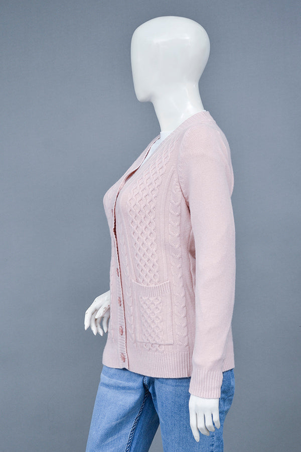 Acrylic Wool Cardigan