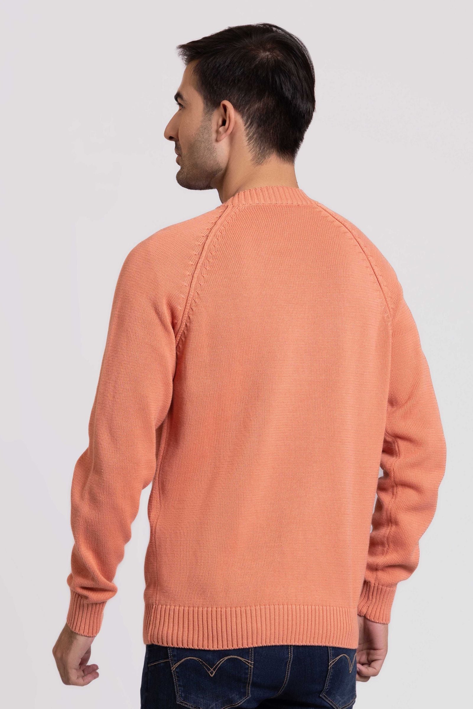 Cotton Round Neck Sweater