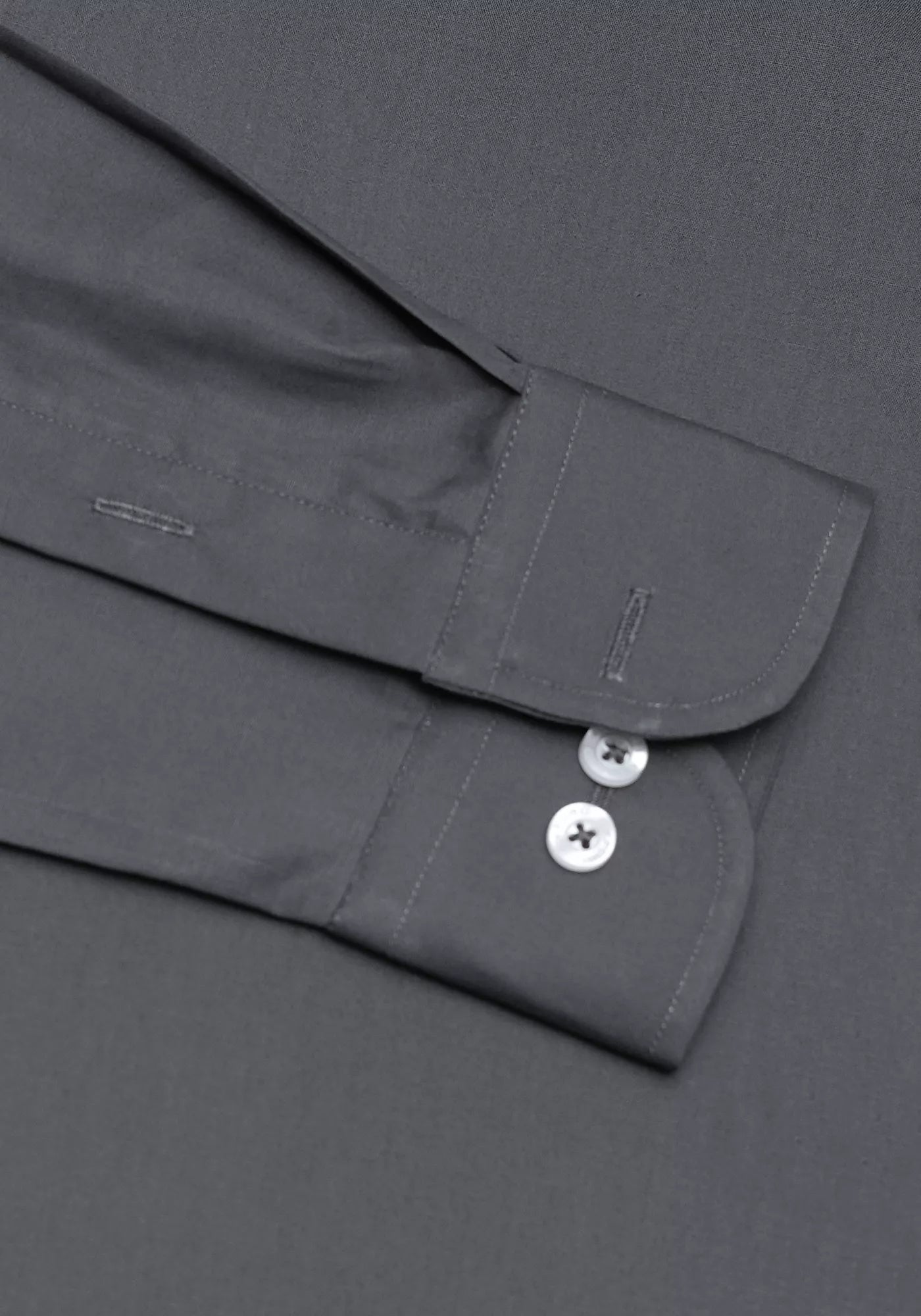 100% Cotton Charcoal Plain Formal Shirt
