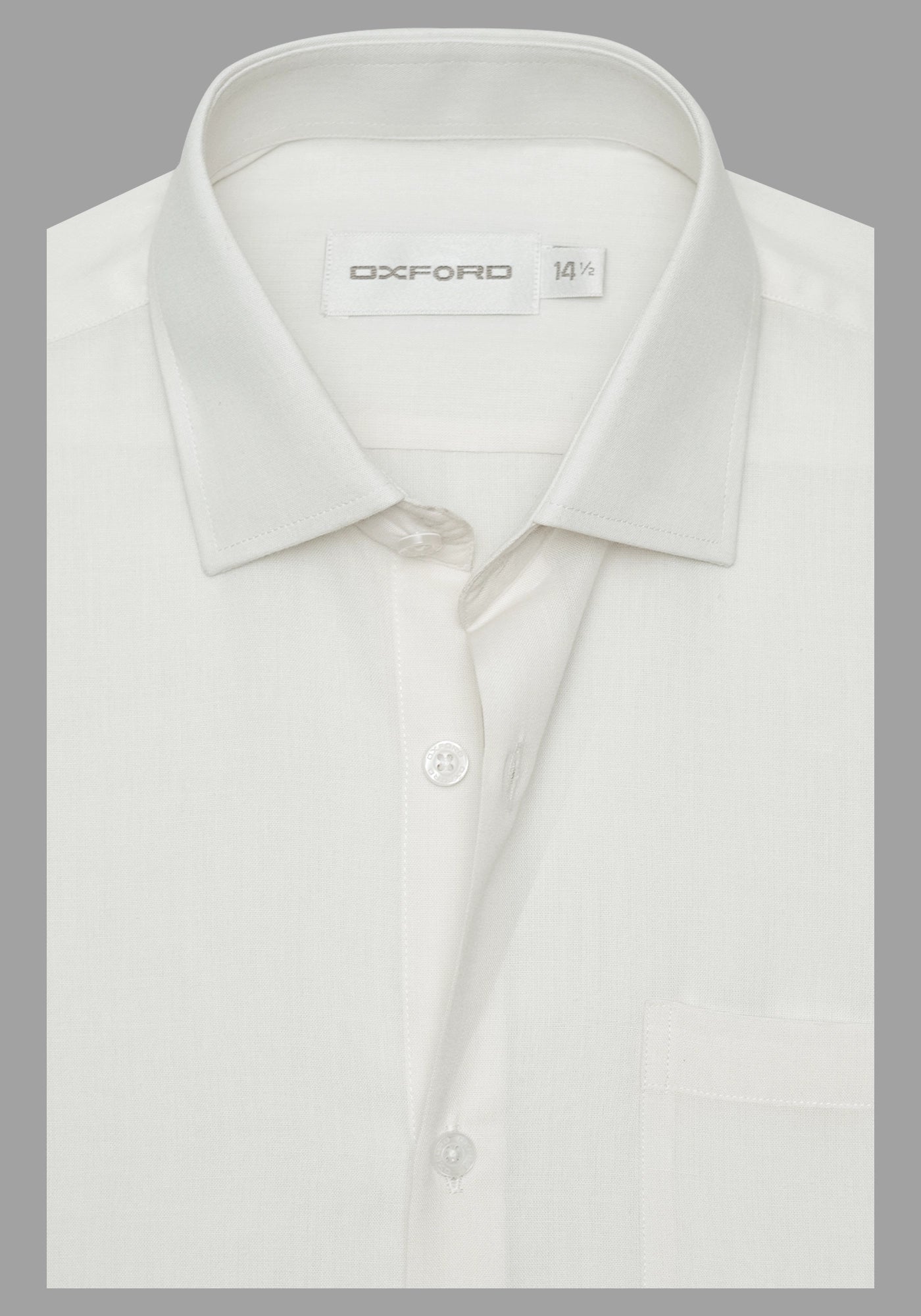 CVC Plain Cream Formal Shirt