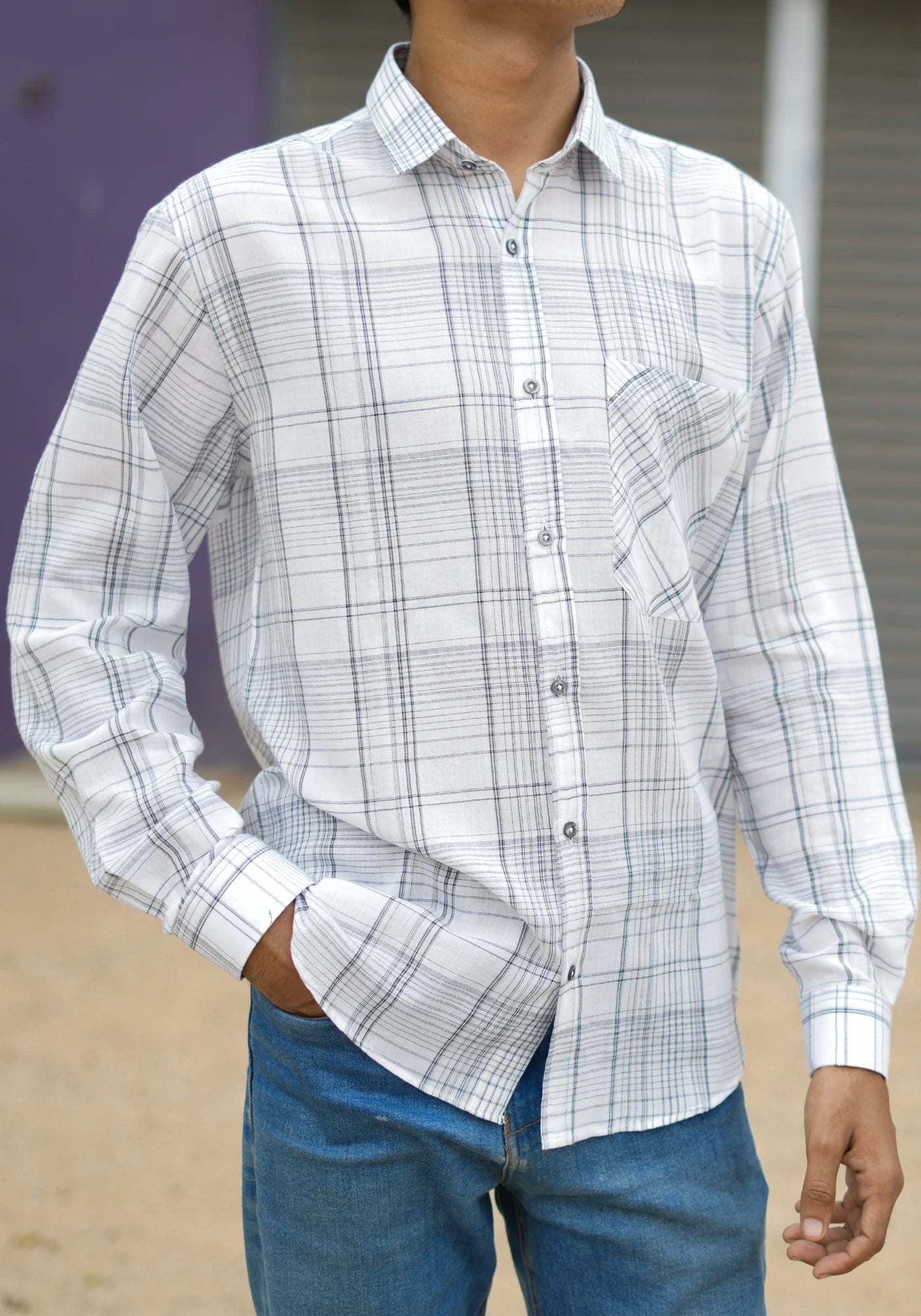 100% Cotton Casual Shirt