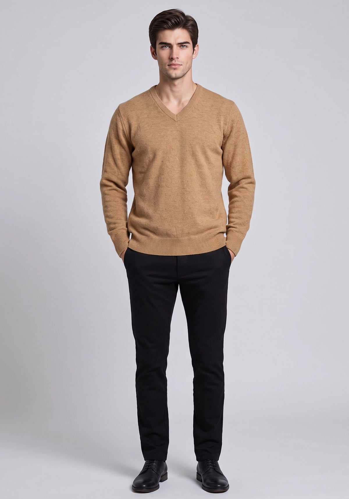 100% Lambswool Savana Plain Pullover