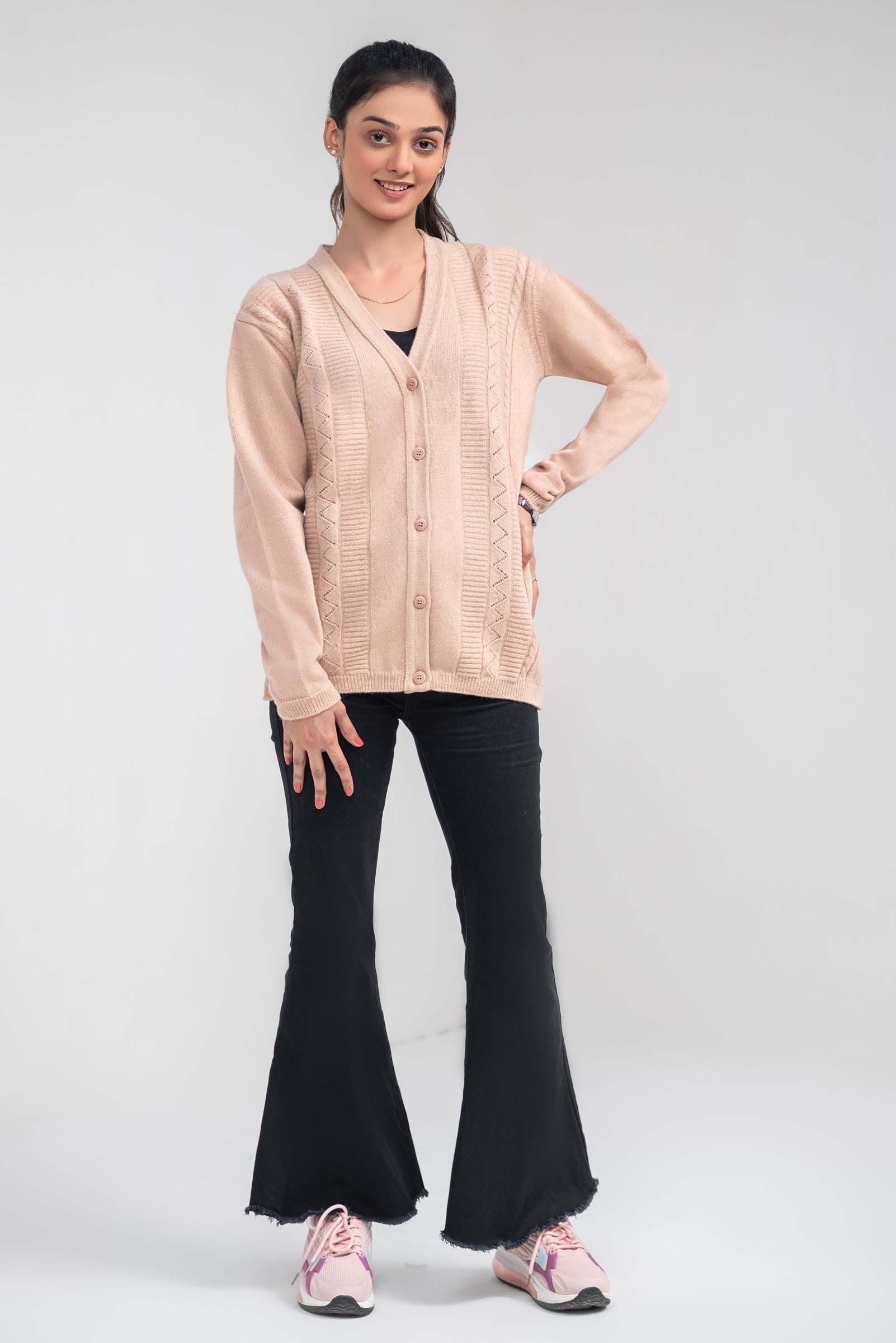 100% Lambswool Cardigan