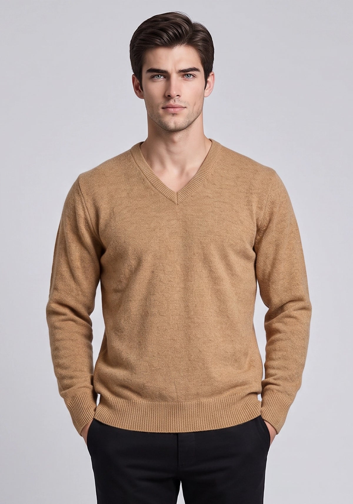 100% Lambswool Savana Plain Pullover