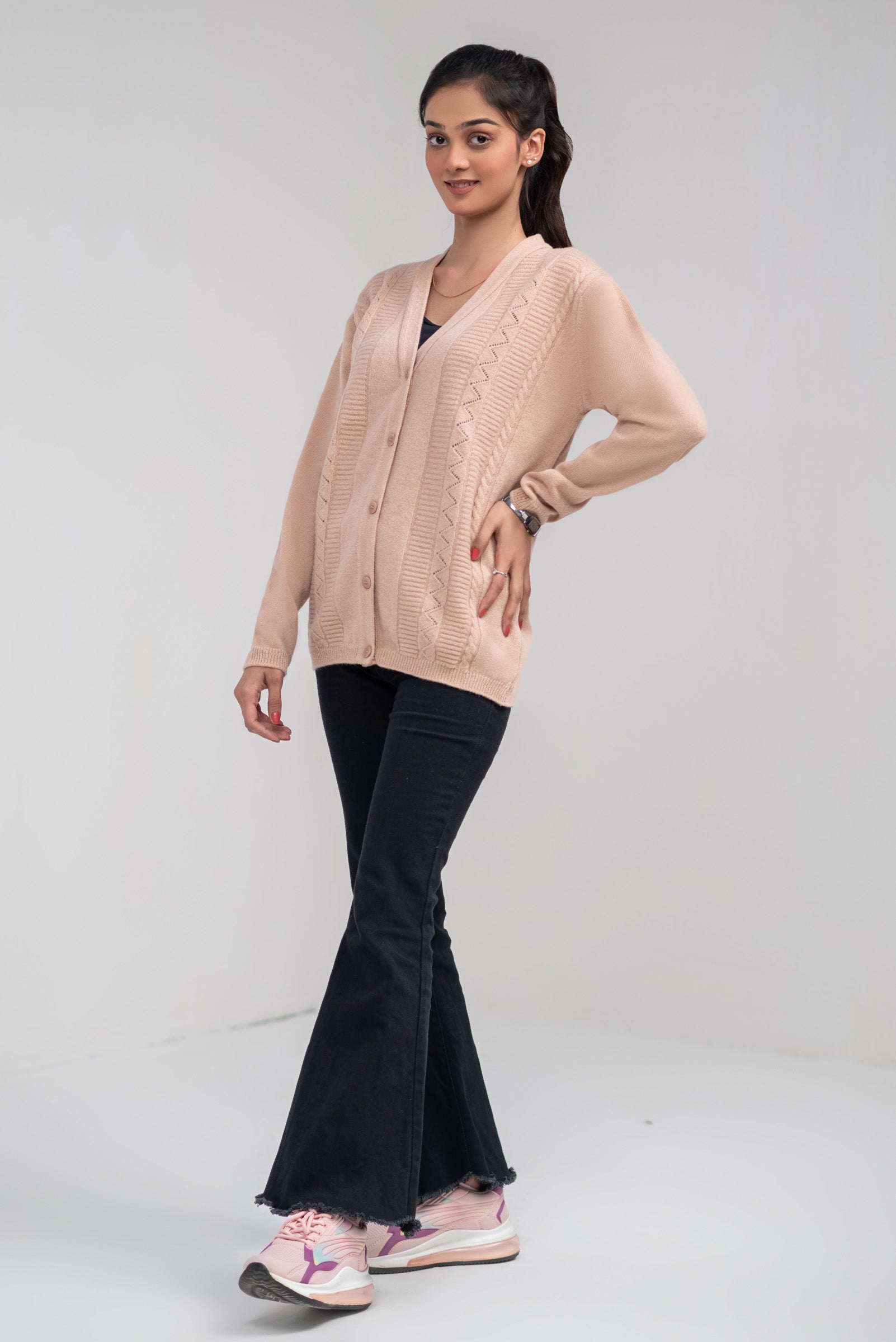 100% Lambswool Cardigan