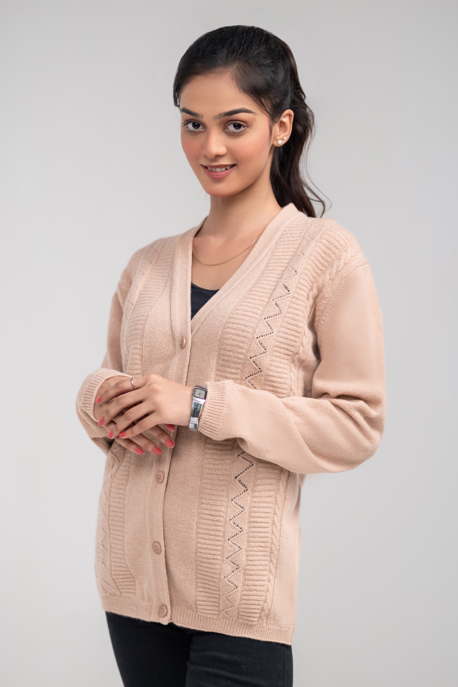 100% Lambswool Cardigan