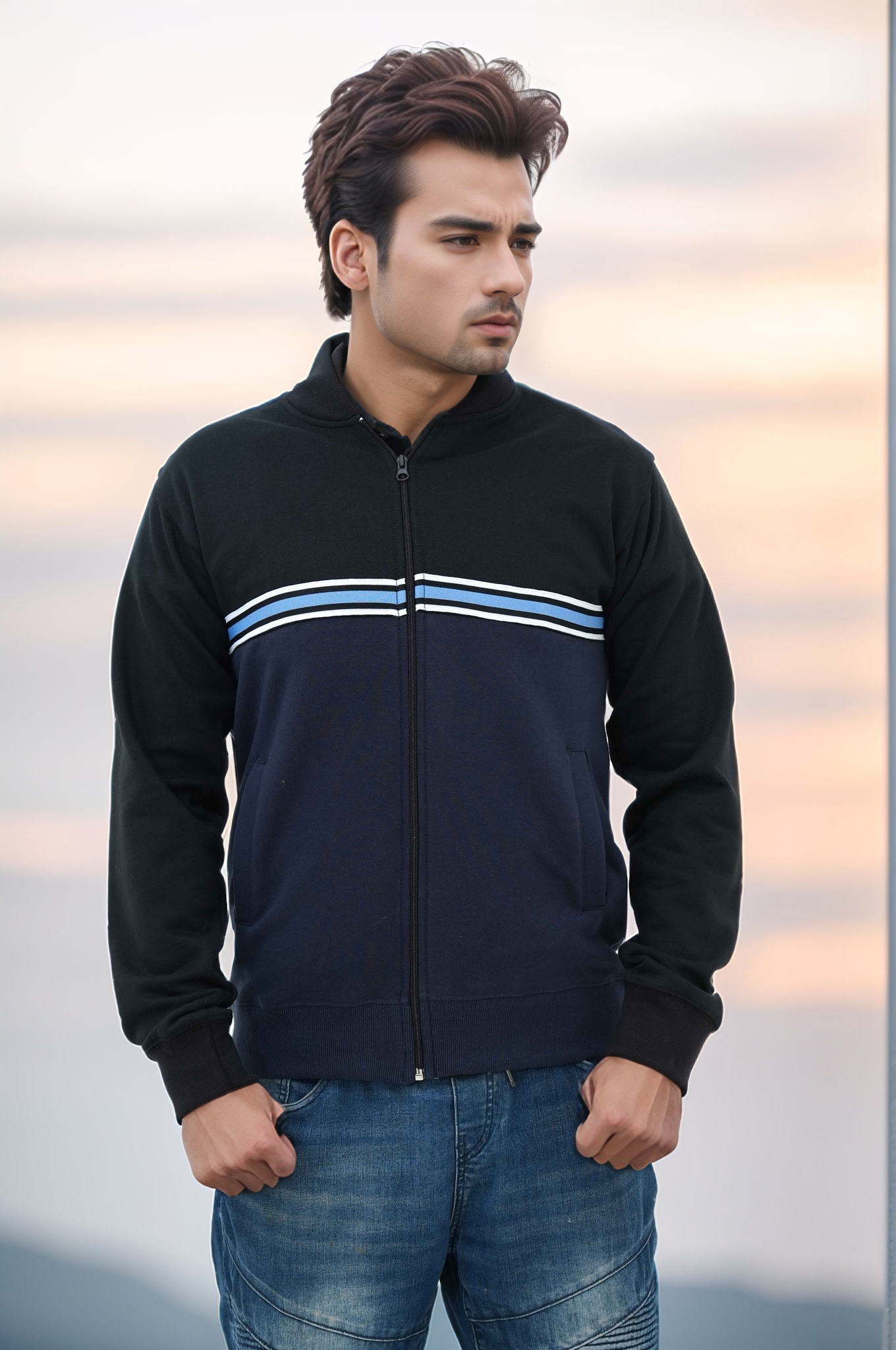 Premium Men Fleece Jacket