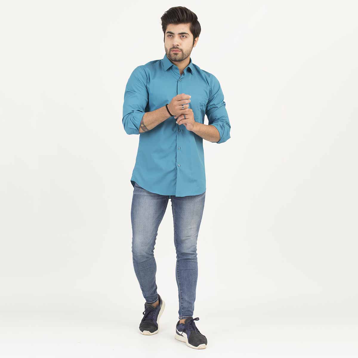 Cotton Plain Formal Shirt