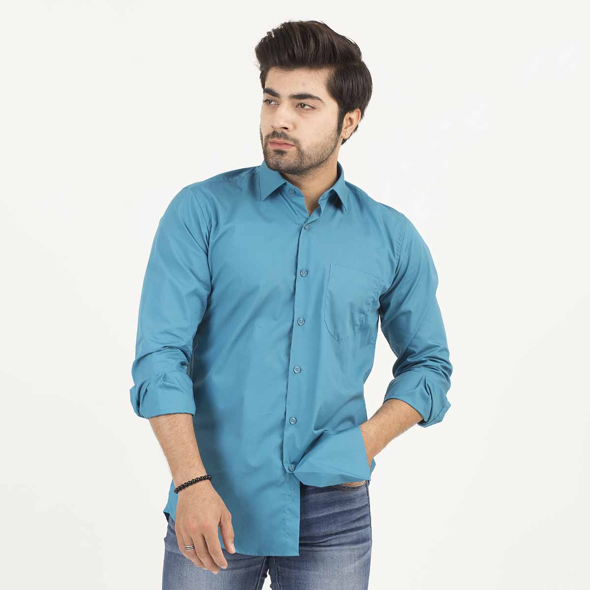 Cotton Plain Formal Shirt