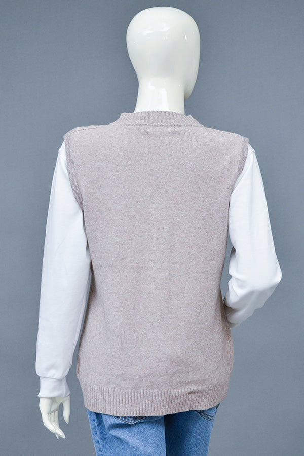 Acrylic Wool Cardigan