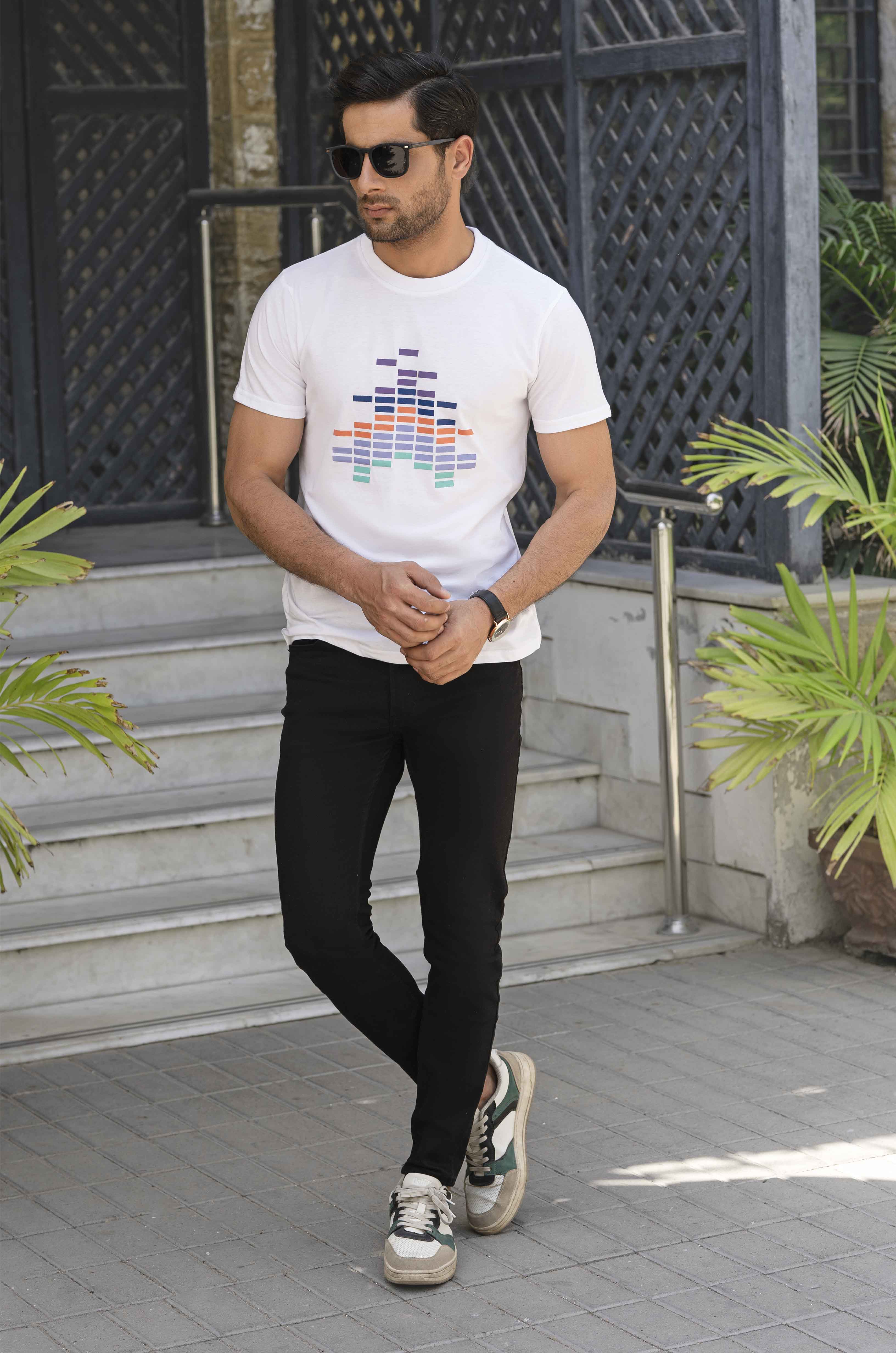 100% Cotton Round Neck T-Shirt