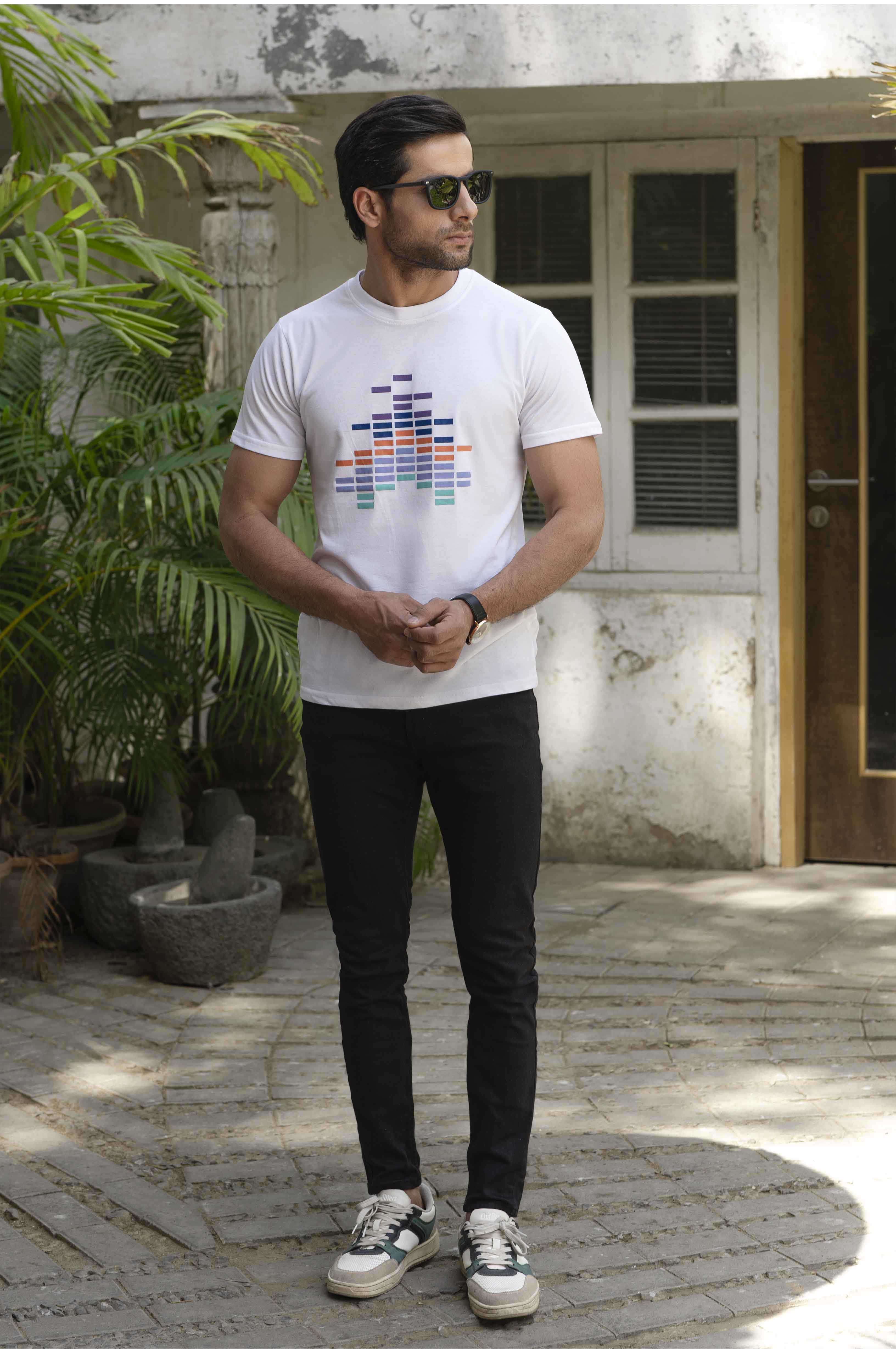 100% Cotton Round Neck T-Shirt
