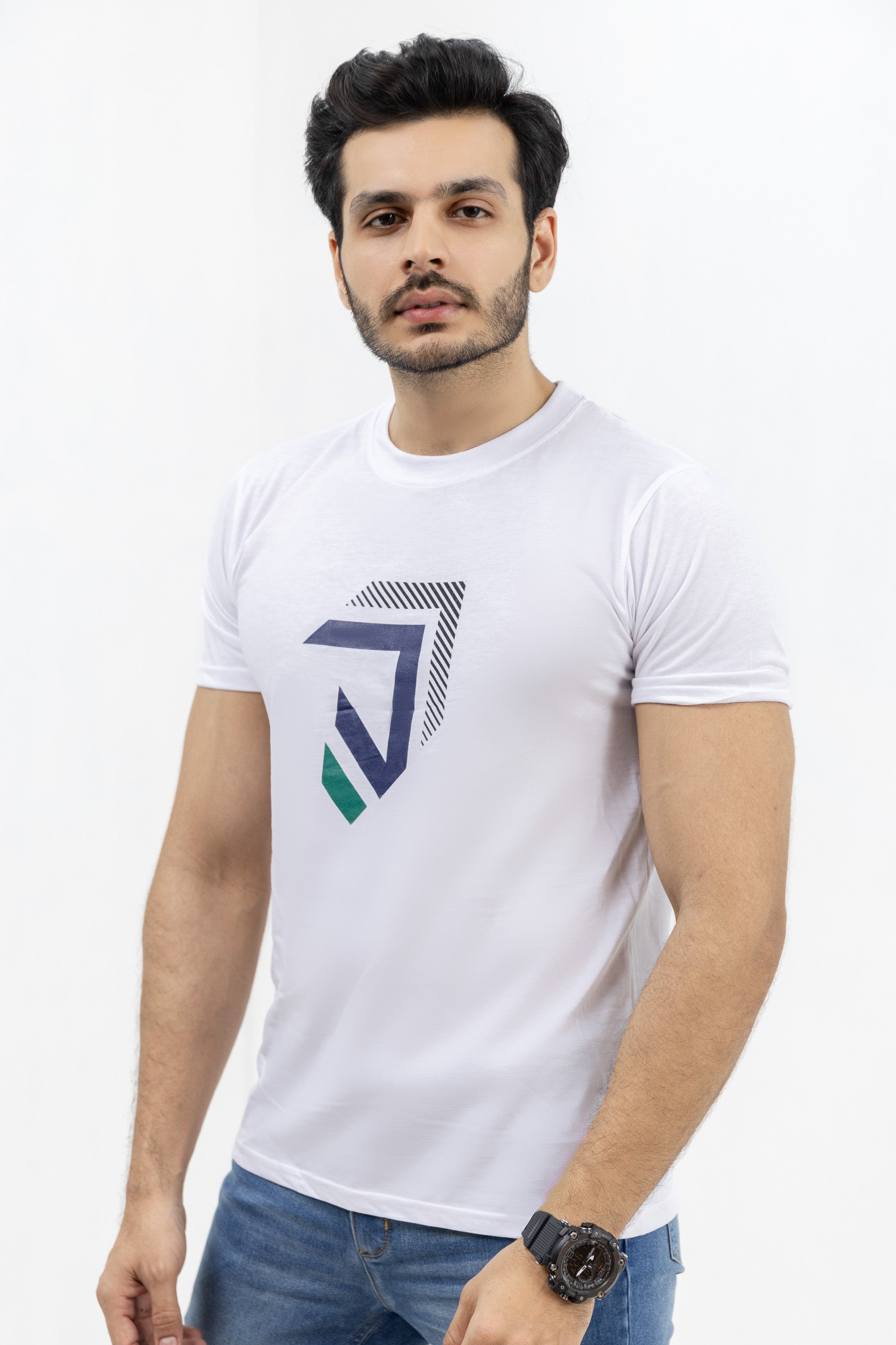 100% Cotton Round Neck T-Shirt