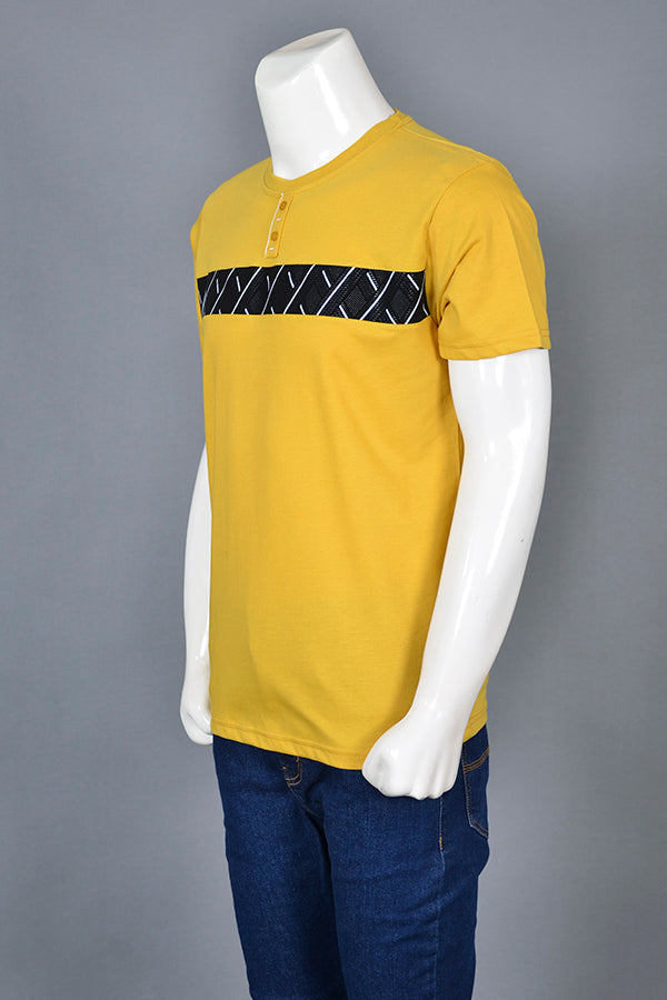 Cotton Round Neck T-Shirt