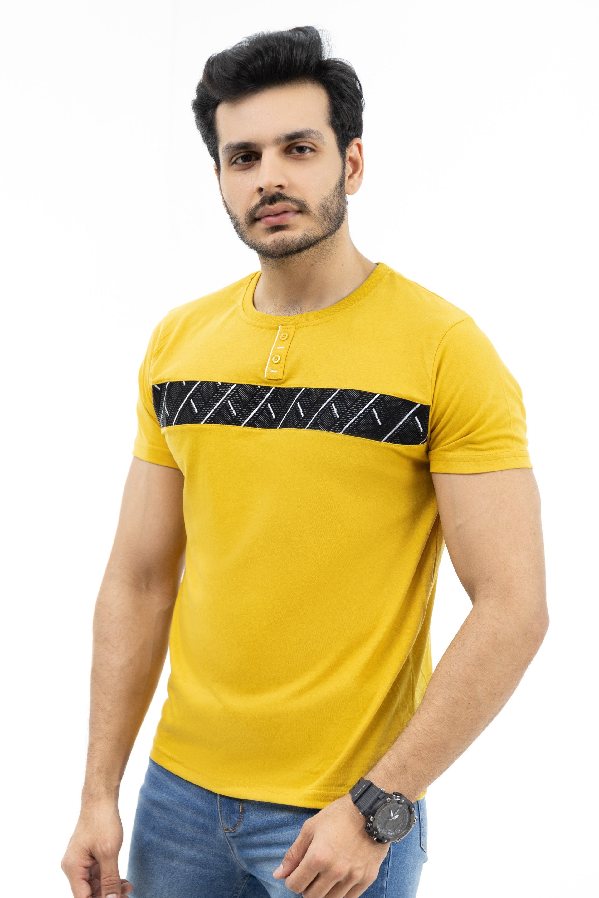 Cotton Round Neck T-Shirt