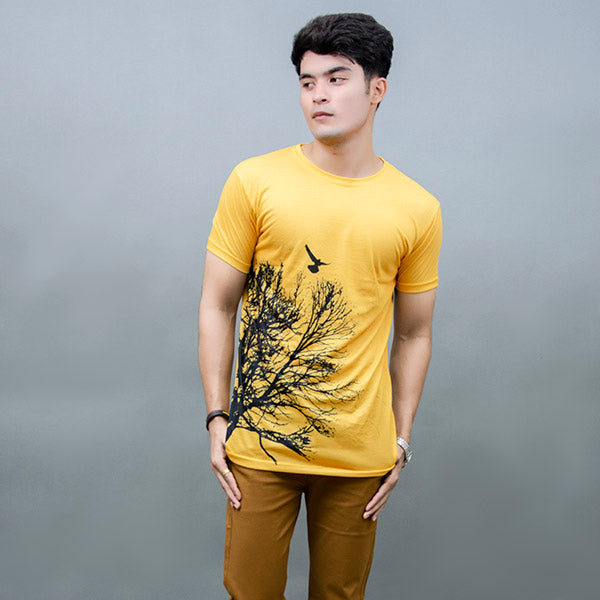 Cotton Round Neck T-Shirt
